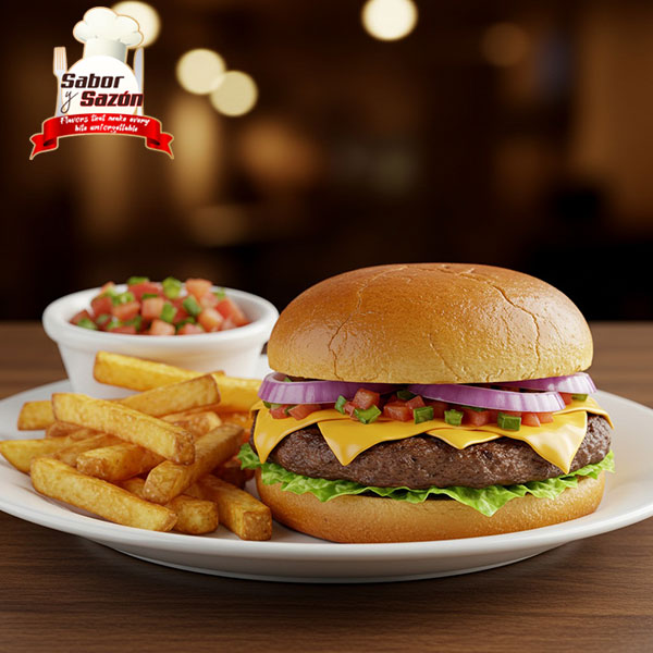 Mexican Burger Combo